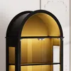 Vitrine haute de 180 cm, avec portes en verre trempé, Voir les images du produit 12