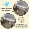 2in1 Futterautomat Wasserspender Hund Trockenfutter Automat Produktbild-Vorschau 6