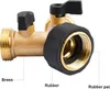2-Wege Y-Verteiler, Doppel-Waschmaschinen-Wasserhahn, 3/4 Produktbild-Vorschau 4