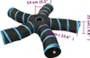 vidaXL Katzentunnel 5-Wege Schwarz und Blau 25 cm Polyester Produktbild-Vorschau 4