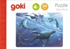 GOKI puzzle di dinosauri in legno: T-Rex 24 pezzi Anteprima dell’immagine prodotto 1