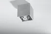 Deckenleuchte VALDE Beton 1xGU10 10W Beton 14x14x14cm Produktbild-Vorschau 11
