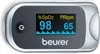 A close-up studio shot of a Beurer pulse oximeter. Podgląd zdjęcia produktu