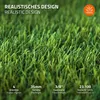 ECD Germany Rasenteppich 100x400 cm 4m² Grün Outdoor Produktbild-Vorschau 4