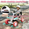 Go-kart per bambini COSTWAY, auto a pedali con sedile Anteprima dell’immagine prodotto 5
