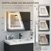 Puluomis Badspiegel 80x60, LED Badezimmerspiegel mit Produktbild-Vorschau 2