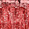 Türvorhang Lametta 90x250cm | Rot Produktbild-Vorschau 1