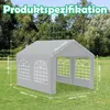 UISEBRT 3x4m Premium Party Tent Pavilion with side parts, Voir les images du produit 2