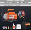 SucceBuy 1/5 HP 3,5 CFM AC Vacuum Pump and Gauge Kit HVAC Anteprima dell’immagine prodotto 7