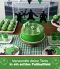 dekora - Essbarer Tortenaufleger | Fußball Tortendeko Rund Produktbild-Vorschau 9