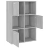vidaXL Armoire de stockage Gris Sonoma 60x29,5x90 cm Voir les images du produit 6