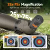 Cannocchiale Svbony SV29, 25-75×80 mm, 4 elementi ottici a Anteprima dell’immagine prodotto 7