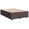 Boxspringbett mit Matratze Dunkelbraun 140x200 cm Stoff Produktbild-Vorschau 8
