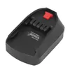 A black battery adapter converter for Bosch 18V power tools. Náhled obrázku produktu