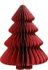 Kaemingk Weihnachtsbaum Papier 40 cm rot Produktbild-Vorschau 1