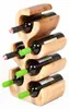 Massivholz Weinregal / Flaschenhalter BOTOL-S ca. H50cm Produktbild-Vorschau 1