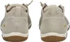 A pair of beige women's sneakers shown from the back. Náhled obrázku produktu