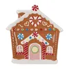Clayre & Eef Frühstücksteller Lebkuchenhaus 20x21x2 cm Produktbild-Vorschau 1