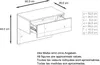 Vladon Nachttisch Sleep,  Germany, Nachttischschrank mit Produktbild-Vorschau 4