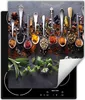 DarHaus Herdabdeckplatte 45x52 cm Anti Rutsch Matte Produktbild-Vorschau 1