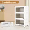 GOPLUS 3 Aufbewahrungsbox stapelbar, 126 L Stapelboxen mit Produktbild-Vorschau 5