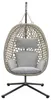 Koll Living Outdoor Hängesessel Luna | Rattanoptik Beige | Produktbild-Vorschau 2