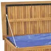 Gartenbox 114x50x58 cm Massivholz Teak Produktbild-Vorschau 9