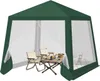 WOLTU Pavillon 3x3 m, mit Seitenwänden Moskitonetz, Metall, Produktbild-Vorschau 1