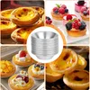 16 Mini Pastéis de Nata Förmchen 7,4x4x2 cm Alu antihaft Productafbeelding-voorbeeld