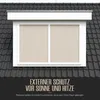 Meisterhome® Fenster Sonnenschutz mit Saugnäpfen - Beige - Produktbild-Vorschau 6