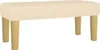 vidaXL Boxspringbett mit Matratze Creme 120x200 cm Stoff Produktbild-Vorschau 6