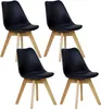 WOLTU 4er Set Esszimmerstühle Küchenstuhl Design Stuhl Produktbild-Vorschau 2
