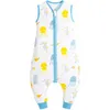 Baby Schlafsäcke Sommer ärmelloser Reißverschluss mit Füßen Produktbild-Vorschau 1