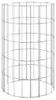 vidaXL Gabionen-Säule Rund Verzinkter Stahl Ø30x50 cm Produktbild-Vorschau 1