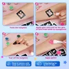 Glitzertattoo Set, Bledras Kinder Temporäre Tattoos mit 210 Produktbild-Vorschau 7