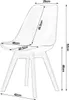 WOLTU 4er Set Esszimmerstühle Küchenstuhl Design Stuhl Produktbild-Vorschau 6