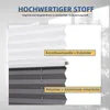 A close-up view of pleated blinds, showing the layered material composition. Produktbild-Vorschau