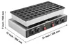 SucceBuy Mini palacinkovač, priemer 43 mm 1700 W Dorayaki Náhľad obrázku produktu 8
