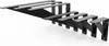 HEVVA - Waschtischhalterung ELBE - 25 cm Tiefe Schwarz, 2 Produktbild-Vorschau 1
