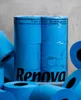 6 Rollen blaues Toilettenpapier von Renova im Folienpack - Produktbild-Vorschau 5