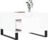 vidaXL Couchtisch Weiß 55x55x36,5 cm Holzwerkstoff Produktbild-Vorschau 3