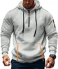 Mikiny pro muže čtvrt zip pulovr taktické mikiny vintage Náhled obrázku produktu 4