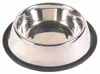 TRIXIE Napf, Edelstahl / Gummiring, 0,7 l / Ø 21 cm Produktbild-Vorschau 1