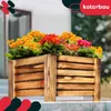KOTARBAU® Květináč 38x38x30 cm, květinový truhlík s Náhled obrázku produktu 4