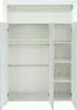trendteam Babyzimmer Kleiderschrank Olivia/Julie Weiß 130 x Produktbild-Vorschau 2