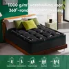 NicePlus 2-in-1 Topper, 120x200x7 cm, traagschuim met 5 Productafbeelding-voorbeeld 9