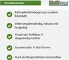 2 x Fahrradanlehnbügel 115 x 41 cm Edelstahl Ø 49 mm grau Produktbild-Vorschau 4