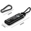 2x Osobní Alarm 130 dB s LED Světlem – Dobíjecí USB-C – Náhled obrázku produktu 10