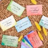 38 bunte Sprüchekarten Motivationskarten Regenbogen Produktbild-Vorschau 4