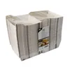 Burgerboxen, Pappe 7 cm x 12,5 cm x 12,5 cm "Newsprint" Produktbild-Vorschau 3